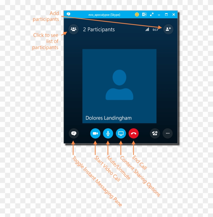 Skype Transparent Call - Skype For Business Camera Icon Clipart #1236655