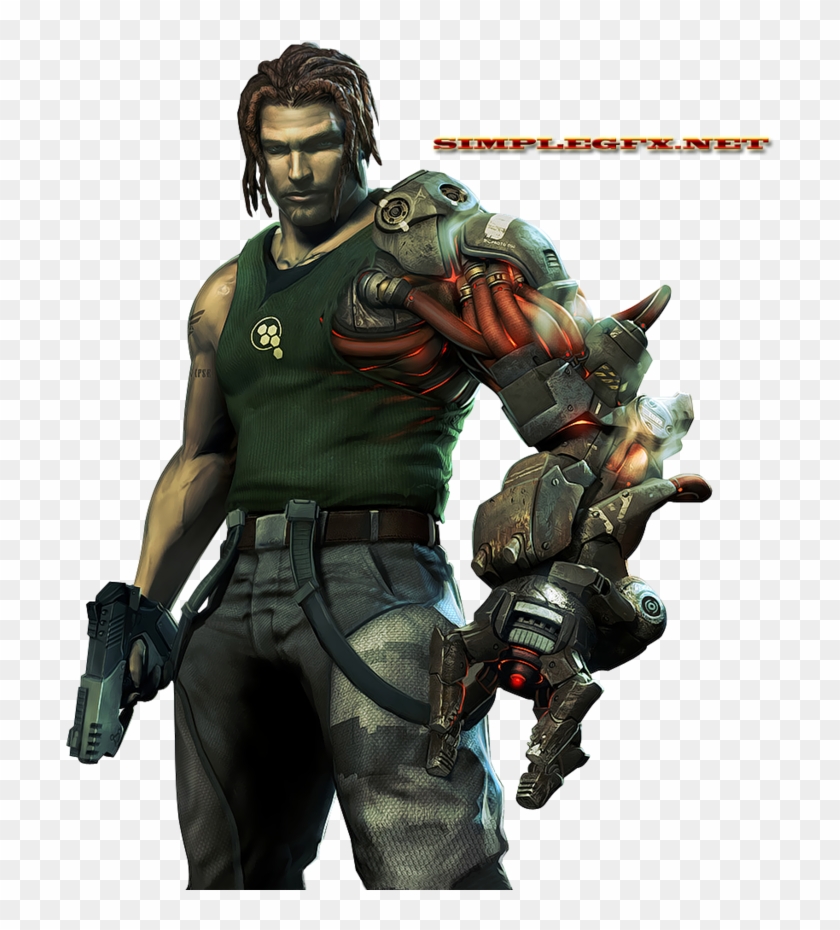 A Bionic Is Any Organic Being That Has Been - Bionic Commando Clipart #1236803