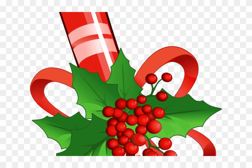Candy Cane Clipart File - Candy Cane Christmas Decorations Clipart - Png Download