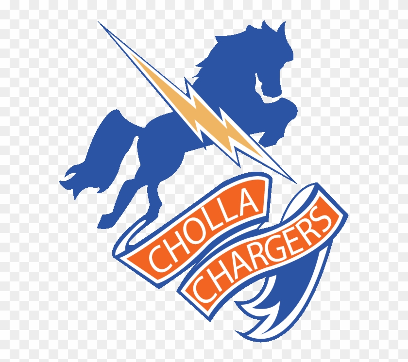 Cholla Charger - Cholla High School Tucson Logo Clipart #1237192