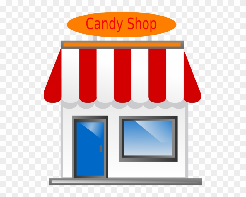 Shop Candy Clipart - Candy Shop Cartoon - Png Download
