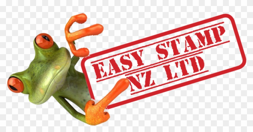 Picture - Frog Holding Sign Clipart