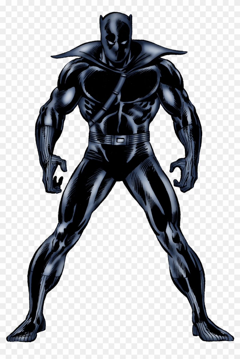 Pantera Negra Marvel Png - Black Panther Marvel Comics Png Clipart #1237963