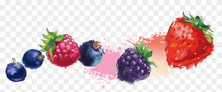 Berries Png - Blackberry Clipart #1237996