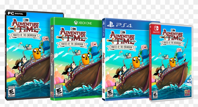 Gaming Video Games - Adventure Time Pirates Of The Enchiridion Packshot Clipart #1238203