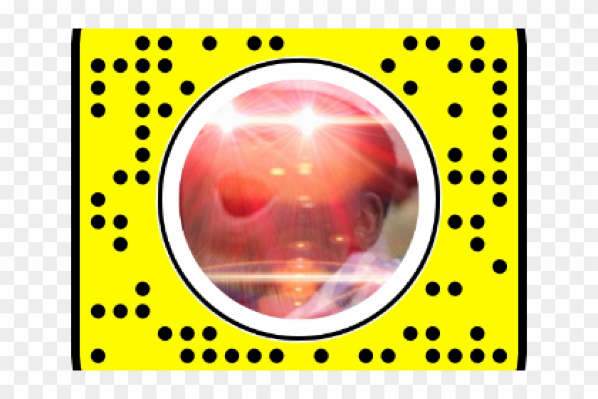 Red Eyes Clipart Glowing - Snapchat Lens Snapcode - Png Download #1238998