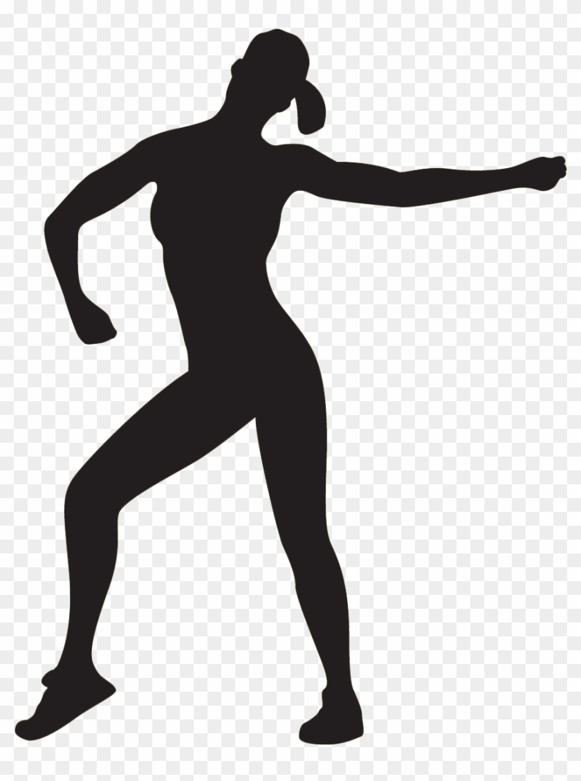 Zumba Dance Drawing Clip Art - Zumba Dance Silhouette - Png Download