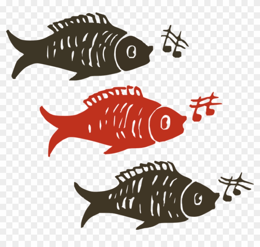How To Set Use Singing Fish Svg Vector Clipart #1239617