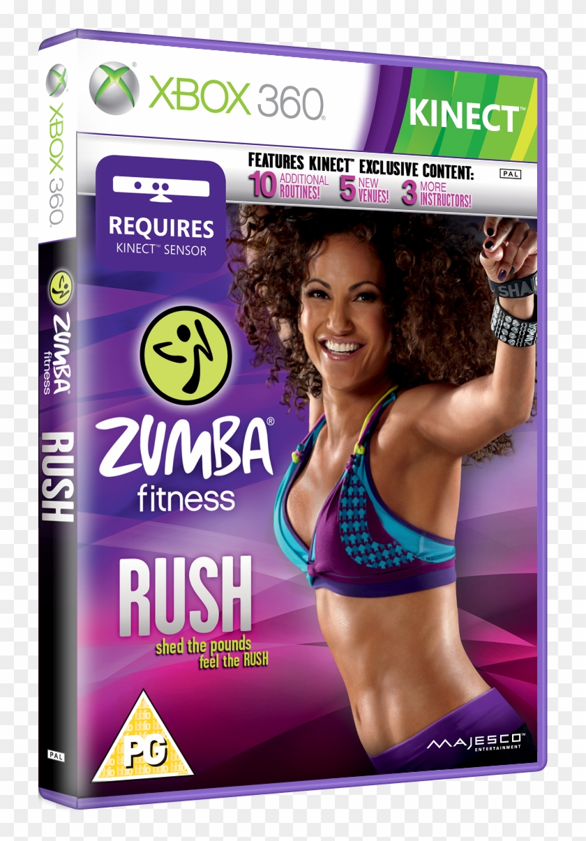 Zumba Fitness Rush Kinect Review - Xbox 360 Zumba Fitness Rush Clipart #1239855