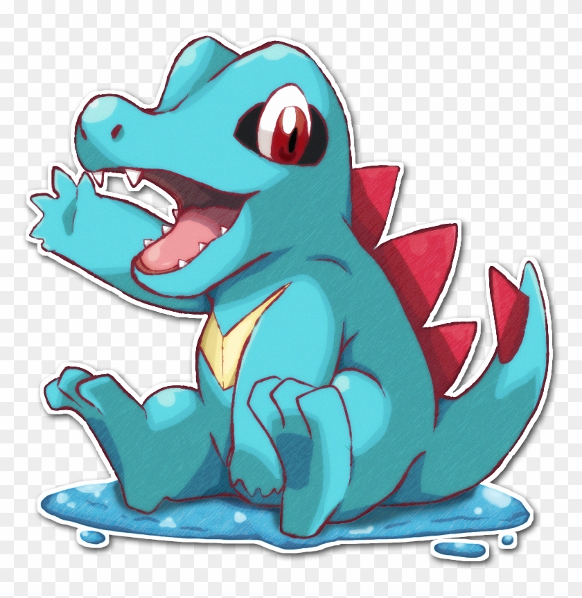 Photo 158 Totodile By Zpsk9dgccln - Totodile Clipart