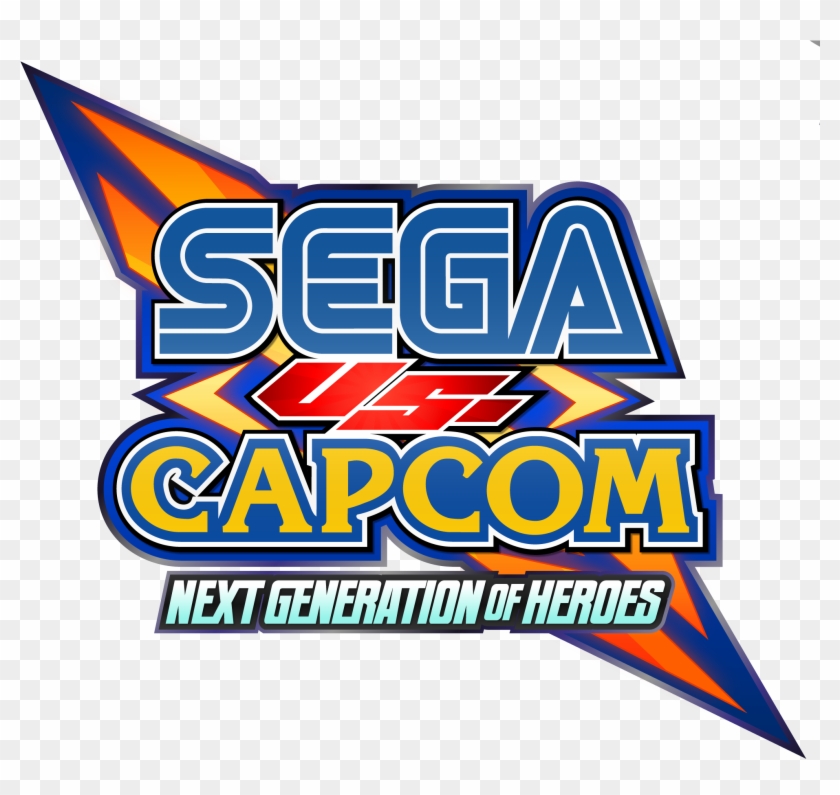 Sega Vs Capcom Logo , Png Download Clipart #1239889