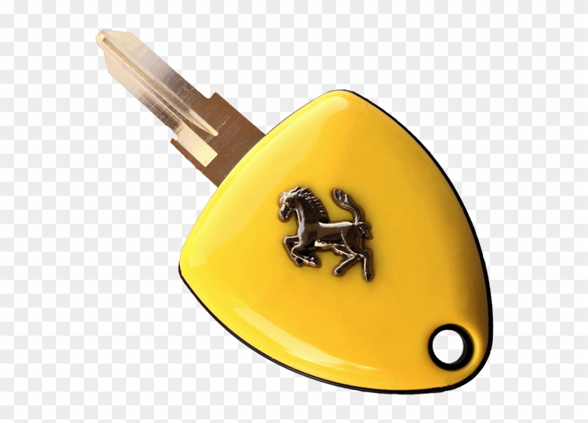 Klassik Yellow Double-sided Enzo Style Key For Ferrari - Caju Para Colorir Clipart #1239892