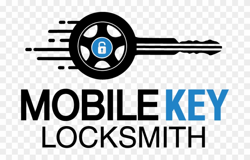 Mobile Key Locksmith Llc Logo - Car Key Logo Png Clipart #1240108