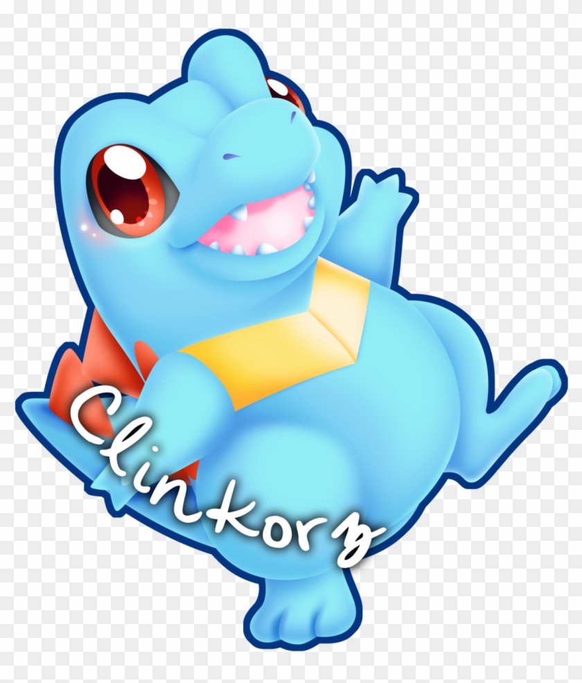 New Totodile Wanted To Remake For My New Charms - Cartoon Clipart #1240168