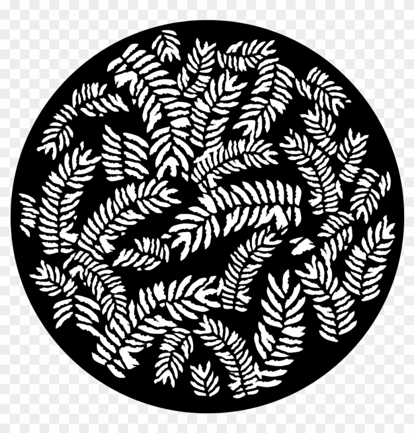 Apollo Design 1132 Fern Steel Pattern - Circle Clipart #1240750