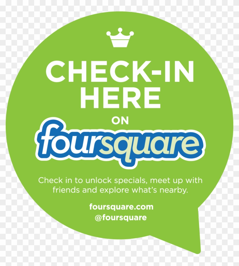 Foursquare Offering Free Movie Tickets At Comic Con - Check In For Discount Clipart #1240751