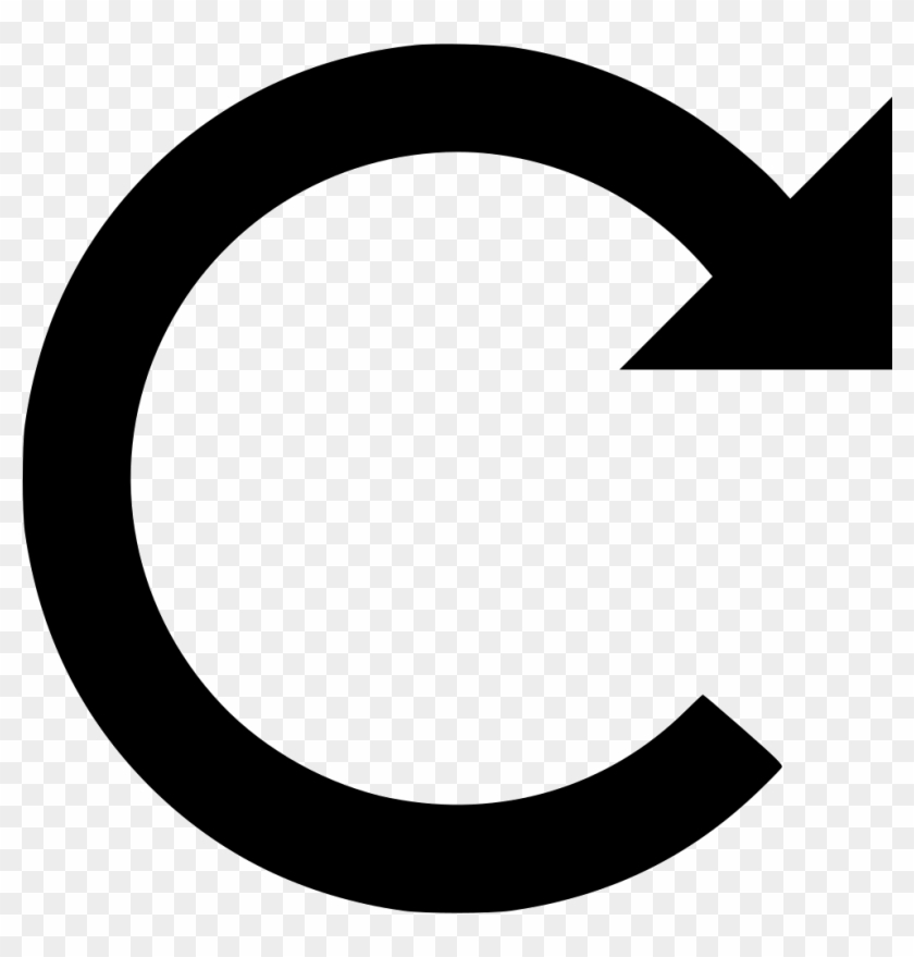 Circle Arrow Load Comments - Retry Icon Clipart #1241013