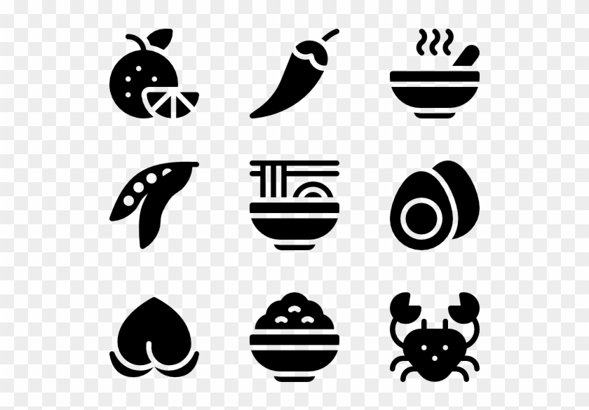 Chinese Food - Climate Change Vector Png Clipart #1241109