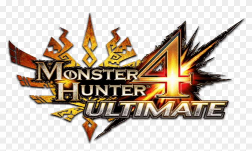 Capcom Partners With Six Flags To Bring Monster Hunter - Monster Hunter 4 Ultimate Title Clipart