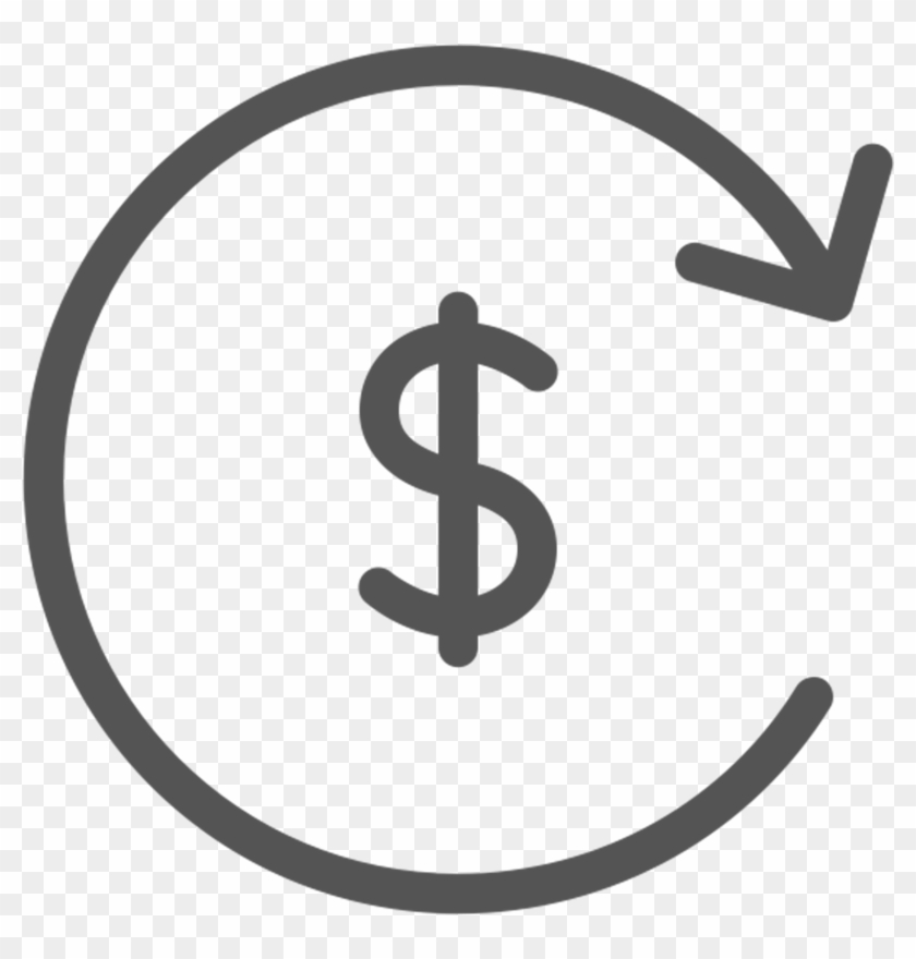 Dollar Circle Arrow Clipart