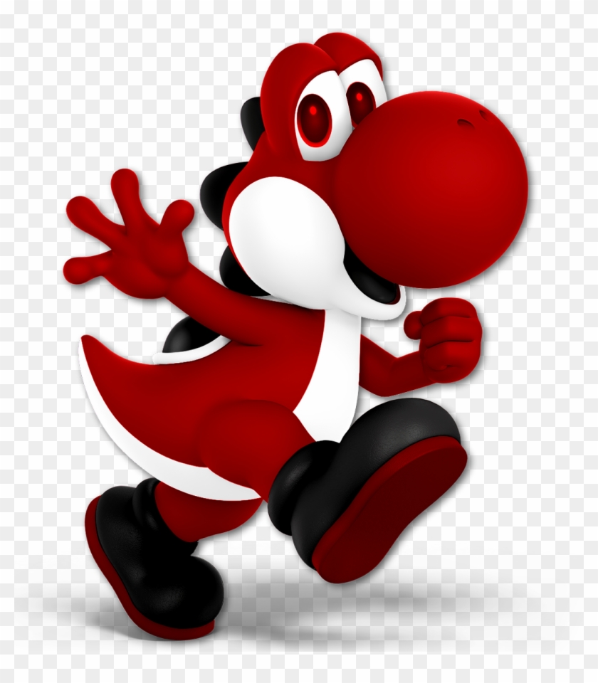 I'm Interested In Seeing A Totodile Inspired Render - Black Yoshi Smash Ultimate Clipart