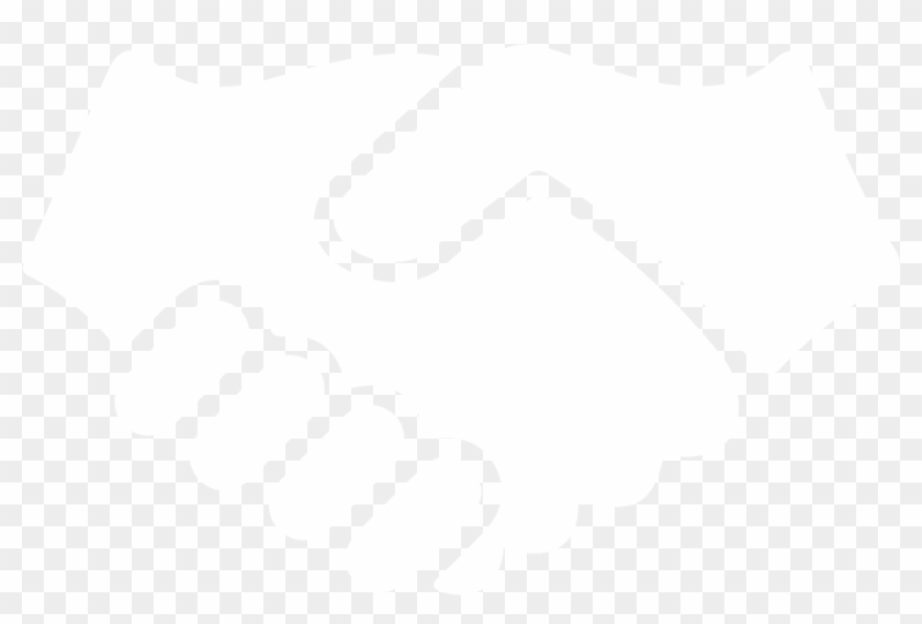 Partner Icon - White Handshake Icon Png Clipart