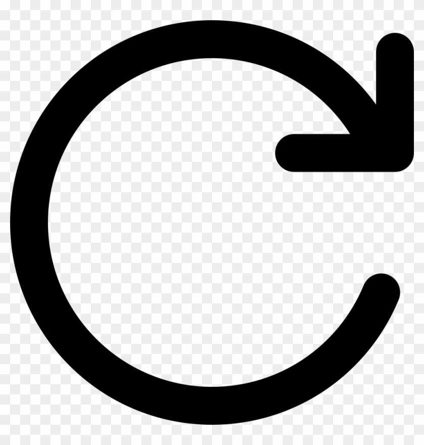 Clockwise Rotating Circular Arrow Comments - Round Check Box Png Clipart