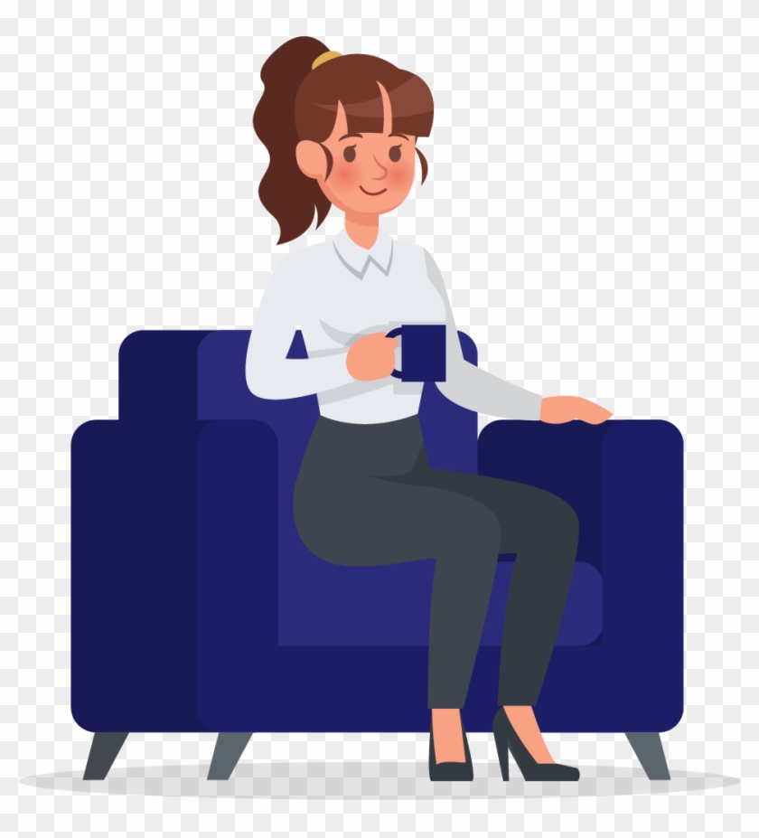 Sit Back And Relax While Our Specialists Review Your - Sitting Clipart #1242107