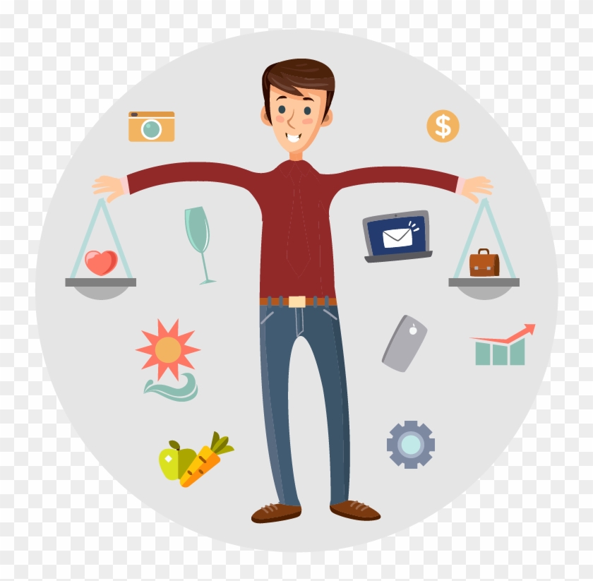 Balance - Cartoon Clipart #1242361