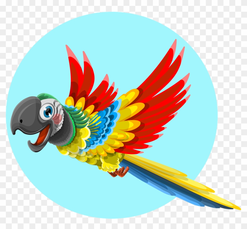 Badge" To Customer For Answering As I Had Taught - Tropical Birds Png Vector Clipart