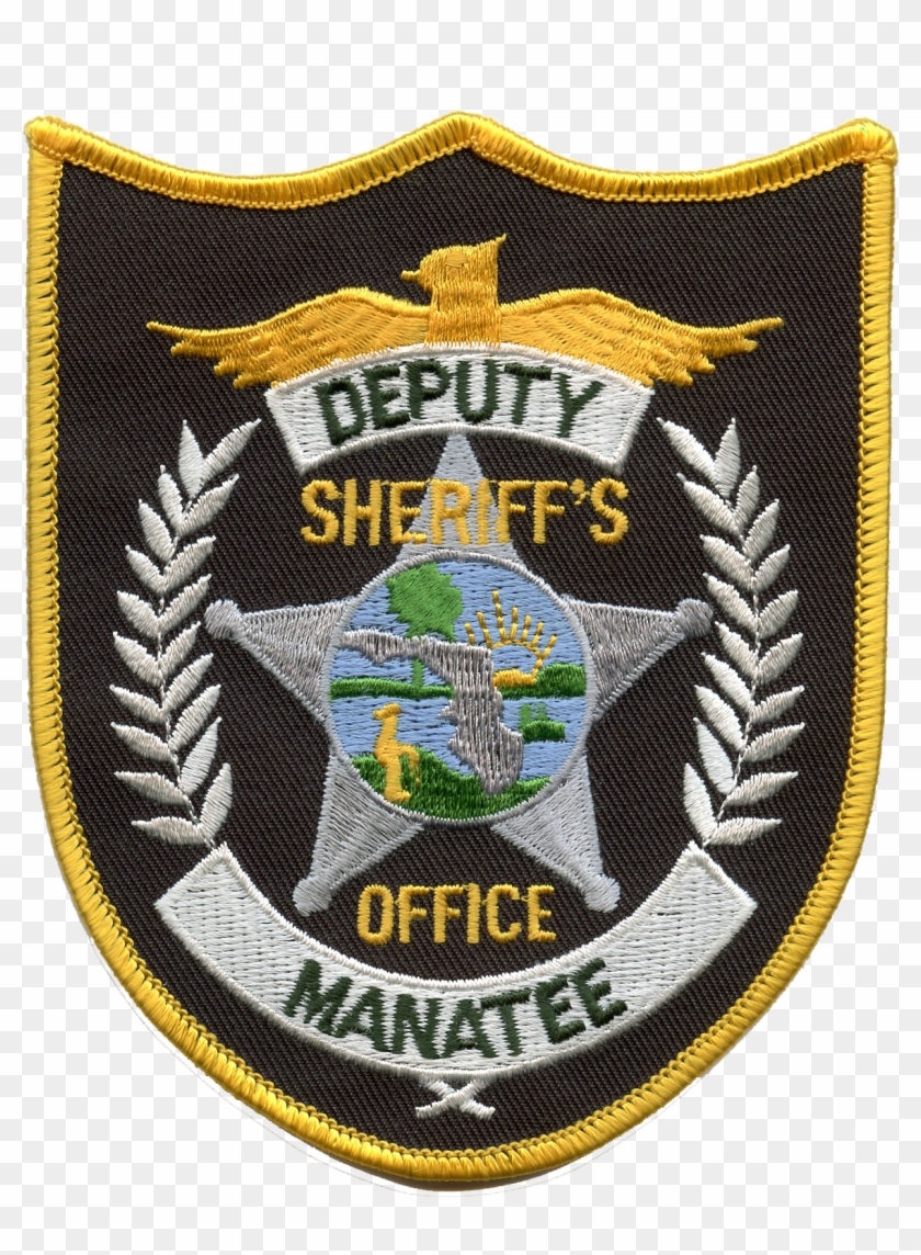Manatee County Sheriff Badge Clipart