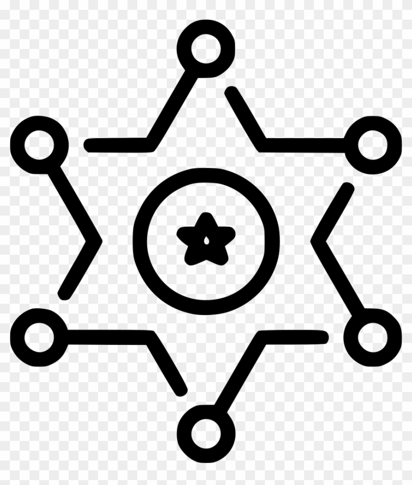 Sheriff Badge Comments - Icon Clipart