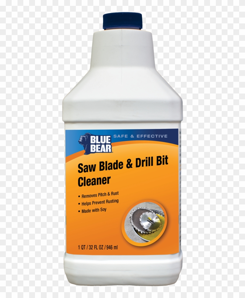 Blue Bear Saw Blade & Drill Bit Cleaner Franmar Products - Plastic Clipart