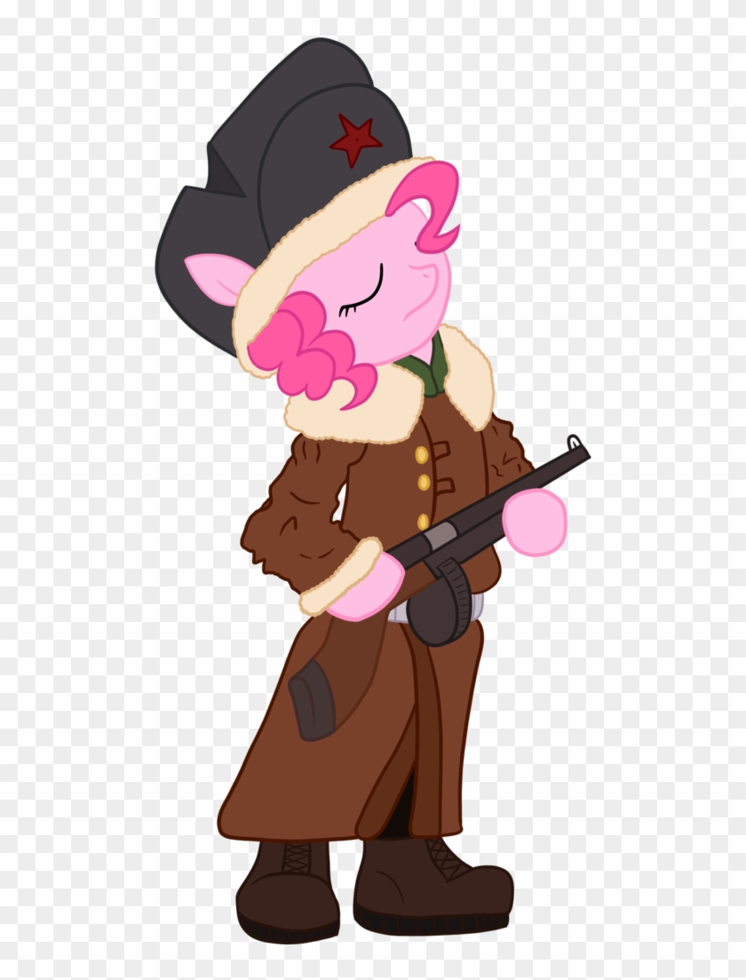 Daerrick, Bipedal, Clothes, Communism, Drum Magazine, - Mlp Soviet Clipart