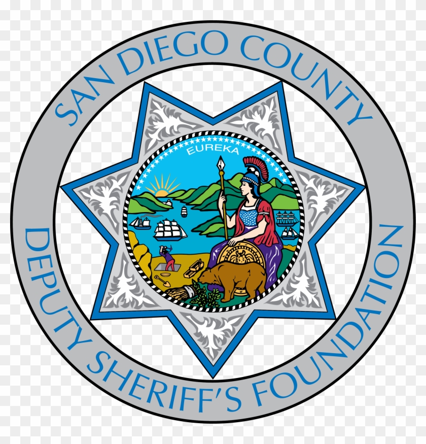 San Diego County Deputy Sheriff's Foundation - San Diego County Sheriff Logo Clipart #1242969