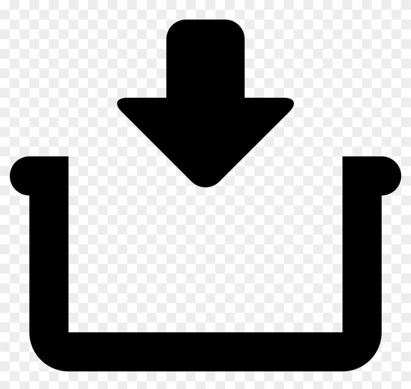 Arrow Pointing Down A Container Comments - Box With Arrow Pointing Down Clipart #1243262
