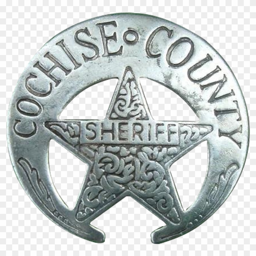 Cochise County Sheriff Badge - Emblem Clipart #1243354