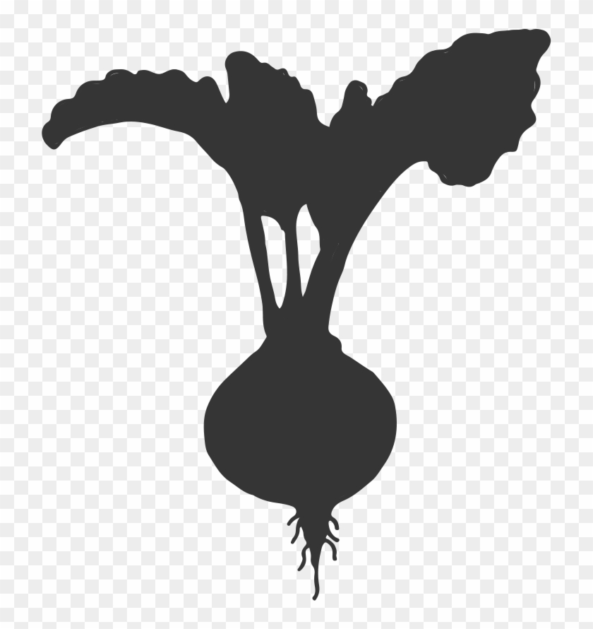 Beetroot Clip Art & Beetroot Png Image - Sugar Beet Silhouette Transparent Png #1243465