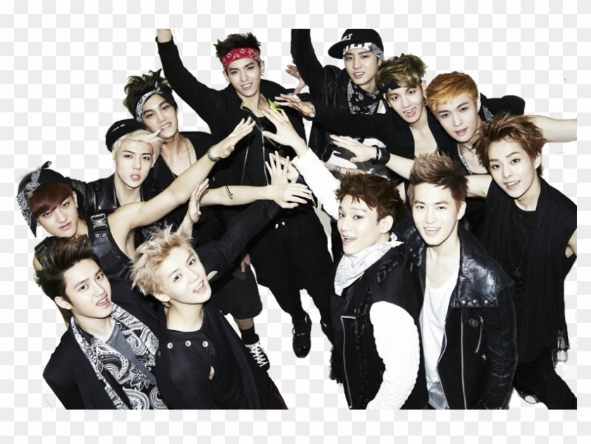 Korean K Pop Band Clipart #1243615