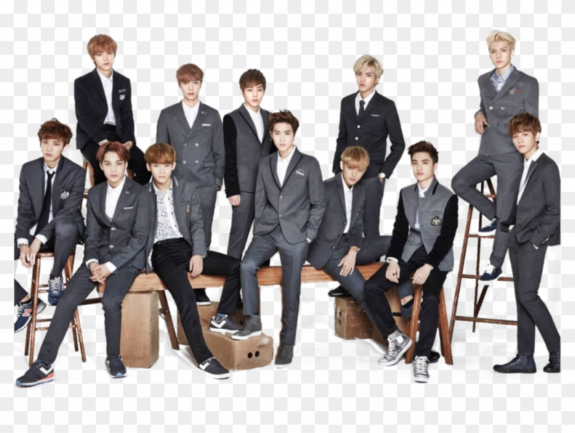 Weareexo - Exo Ot12 Wallpaper Hd Clipart #1243715