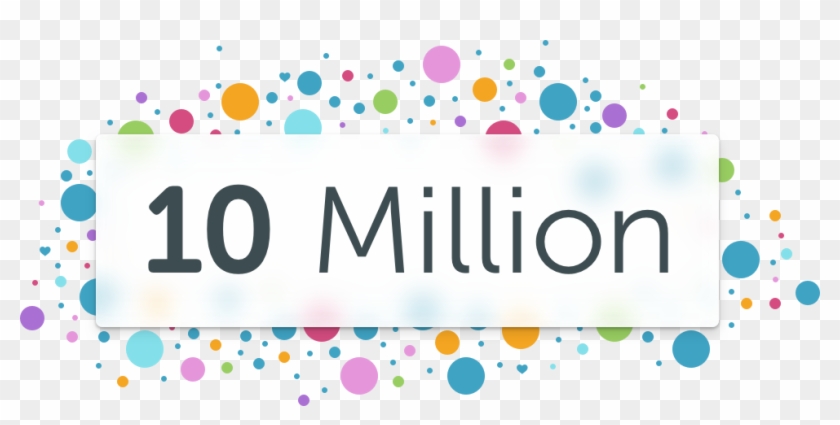Periscope, By The Numbers - 10 Million Clipart #1244095