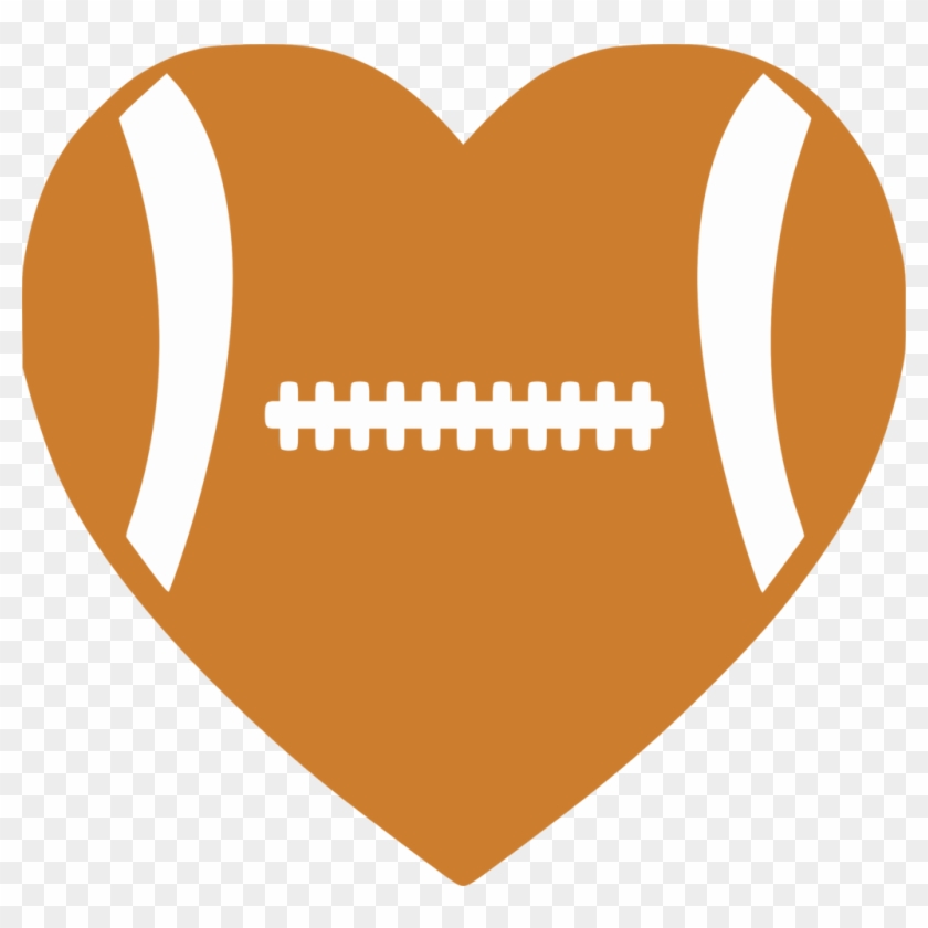 Football Heart Albb Blanks Png Library - Football Heart Clipart Black And White Transparent Png