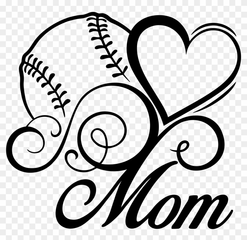 Keep Calm Softball Mom Clipart