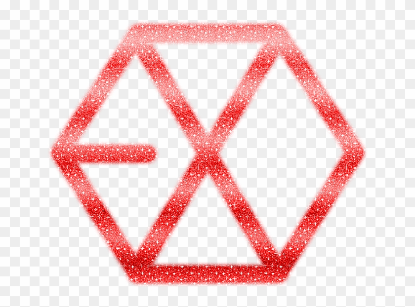 Exo Red Png Logo - Exo Logo Red Clipart #1244780