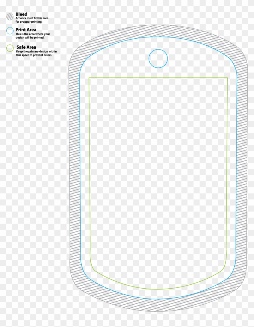 Dog Tag - Circle Clipart