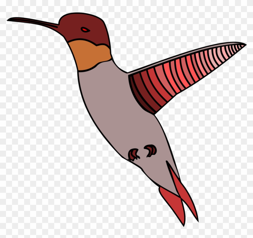 This Free Icons Png Design Of Flying Humming Bird Clipart
