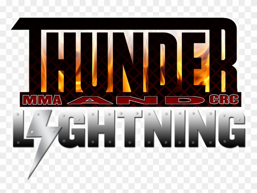 Thunder And Lightning Logo - Poster Clipart #1245300