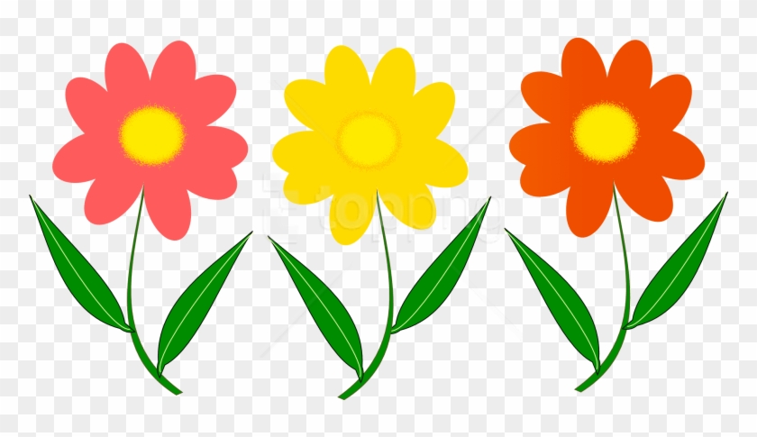 Flowers Vector Png - Vector Image Of Flowers Clipart #1245398