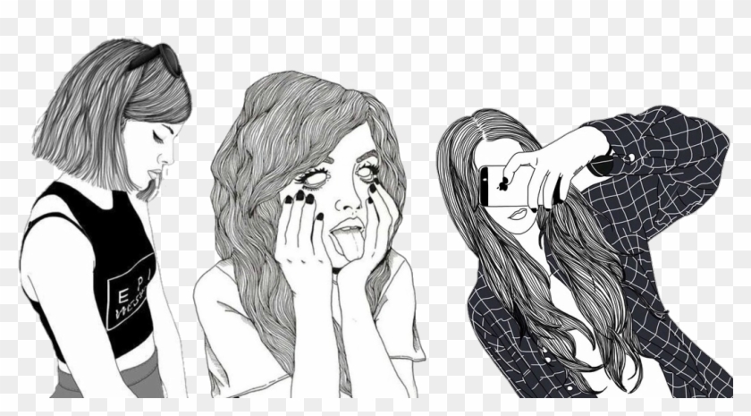 Girly Tumblr Transparents - Imagenes De Perritos Tumblr Para Dibujar Clipart