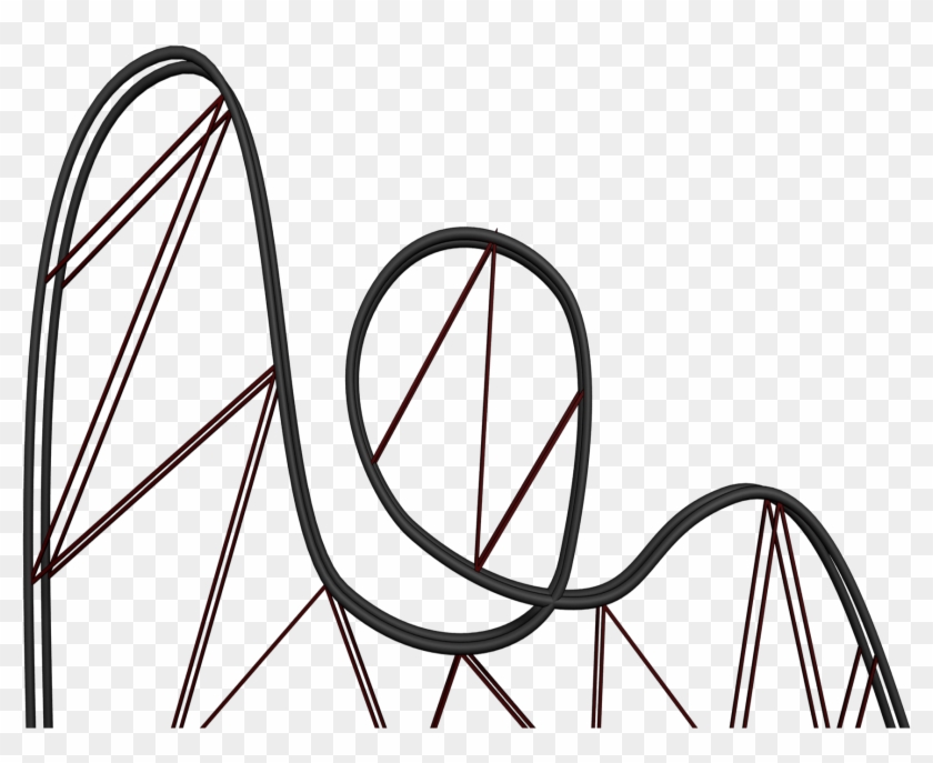 Roller Coaster Png - Transparent Roller Coaster Png Clipart #1246133